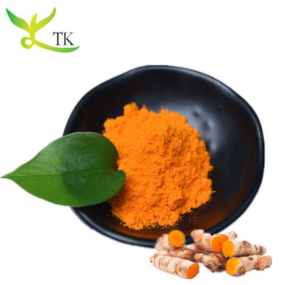 Prezzo all'ingrosso Acqua solubile Curcuma longa Estratto 10% di curcumina in polvere Colorante alimentare