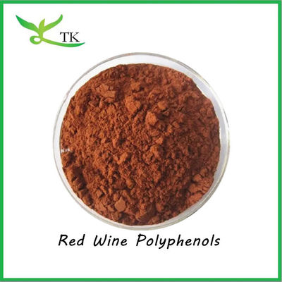 Antiossidante naturale Polifenoli di vino rosso 30% Estratto di vino rosso in polvere