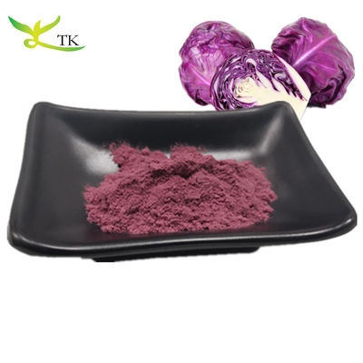 Prezzo all'ingrosso di polvere vegetale naturale 100% idrosolubile di cavolo rosso