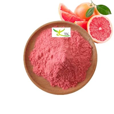 Polvere di pompelmo rosso secco 100% naturale Succo di pompelmo in polvere Acqua solubile
