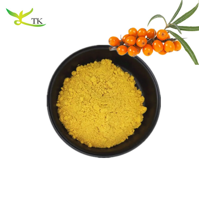 Polvere di succo di frutta di olivello spinoso per uso alimentare, polvere di succo di olivello spinoso, polvere di olivello spinoso