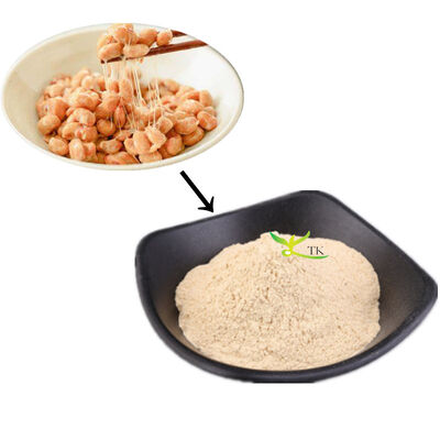 Estratto di Natto fermentato Enzimi Nattokinase Polvere di Nattokinase 2000~20000 Fu/g